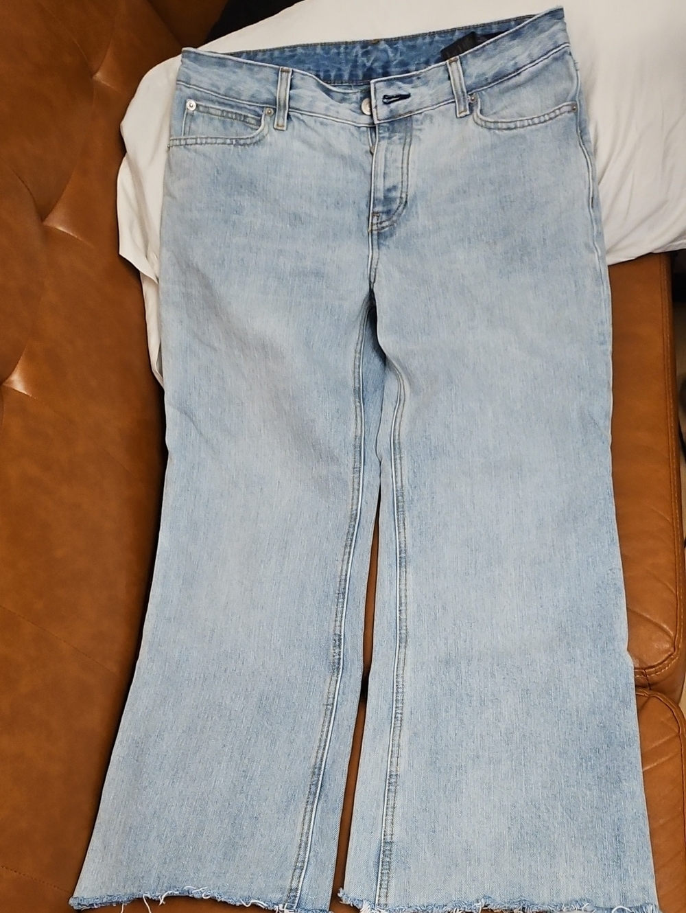 ZARA DENIM PANTS.